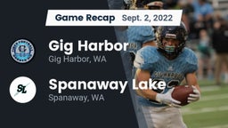 Recap: Gig Harbor  vs. Spanaway Lake  2022