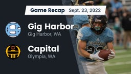 Recap: Gig Harbor  vs. Capital  2022