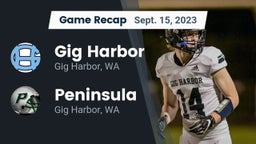 Recap: Gig Harbor  vs. Peninsula  2023