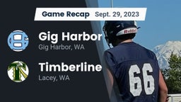 Recap: Gig Harbor  vs. Timberline  2023