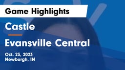 Castle  vs Evansville Central  Game Highlights - Oct. 23, 2023