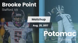 Matchup: Brooke Point High vs. Potomac  2017