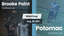 Matchup: Brooke Point High vs. Potomac  2016