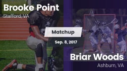 Matchup: Brooke Point High vs. Briar Woods  2016