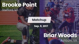 Matchup: Brooke Point High vs. Briar Woods  2017