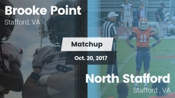 Matchup: Brooke Point High vs. North Stafford   2017