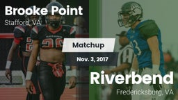 Matchup: Brooke Point High vs. Riverbend  2017