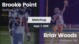 Matchup: Brooke Point High vs. Briar Woods  2018