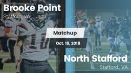 Matchup: Brooke Point High vs. North Stafford   2018