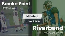 Matchup: Brooke Point High vs. Riverbend  2018