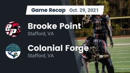 Recap: Brooke Point  vs. Colonial Forge  2021