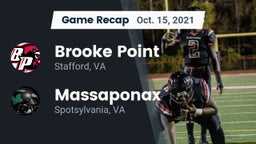 Recap: Brooke Point  vs. Massaponax  2021
