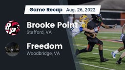 Recap: Brooke Point  vs. Freedom  2022