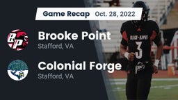 Recap: Brooke Point  vs. Colonial Forge  2022