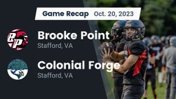 Recap: Brooke Point  vs. Colonial Forge  2023