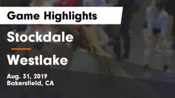 Stockdale  vs Westlake Game Highlights - Aug. 31, 2019