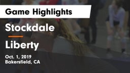 Stockdale  vs Liberty  Game Highlights - Oct. 1, 2019
