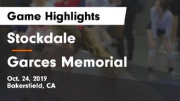 Stockdale  vs Garces Memorial  Game Highlights - Oct. 24, 2019