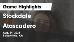 Stockdale  vs Atascadero  Game Highlights - Aug. 24, 2021