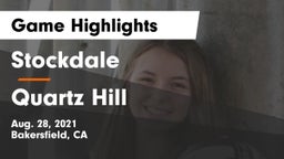 Stockdale  vs Quartz Hill  Game Highlights - Aug. 28, 2021