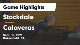 Stockdale  vs Calaveras Game Highlights - Sept. 10, 2021