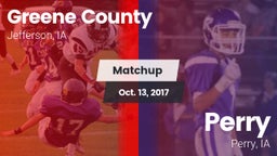 Matchup: Greene County vs. Perry  2017