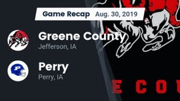 Recap: Greene County  vs. Perry  2019