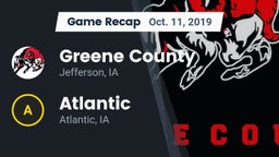 Recap: Greene County  vs. Atlantic  2019