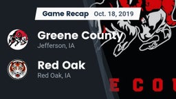 Recap: Greene County  vs. Red Oak  2019