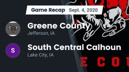 Recap: Greene County  vs. South Central Calhoun 2020