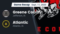 Recap: Greene County  vs. Atlantic  2020