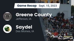 Recap: Greene County  vs. Saydel  2023