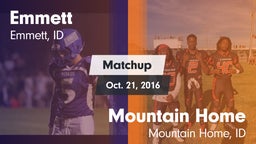 Matchup: Emmett  vs. Mountain Home  2016