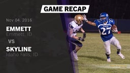 Recap: Emmett  vs. Skyline  2016