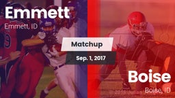 Matchup: Emmett  vs. Boise  2017