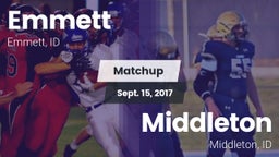 Matchup: Emmett  vs. Middleton  2017
