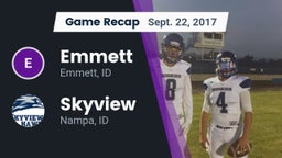Recap: Emmett  vs. Skyview  2017