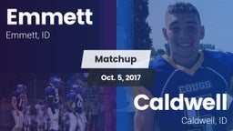 Matchup: Emmett  vs. Caldwell  2017