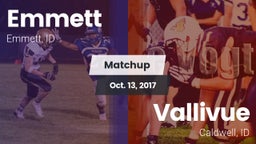 Matchup: Emmett  vs. Vallivue  2017