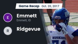 Recap: Emmett  vs. Ridgevue 2017