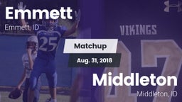 Matchup: Emmett  vs. Middleton  2018