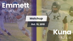 Matchup: Emmett  vs. Kuna  2018