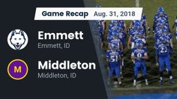Recap: Emmett  vs. Middleton  2018