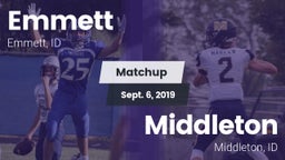Matchup: Emmett  vs. Middleton  2019
