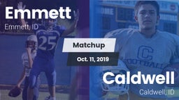 Matchup: Emmett  vs. Caldwell  2019
