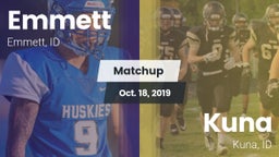 Matchup: Emmett  vs. Kuna  2019