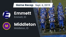 Recap: Emmett  vs. Middleton  2019