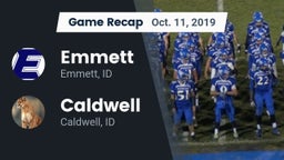 Recap: Emmett  vs. Caldwell  2019