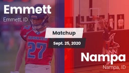 Matchup: Emmett  vs. Nampa  2020