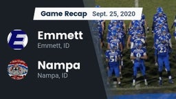 Recap: Emmett  vs. Nampa  2020